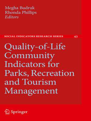 cover image of Quality-of-Life Community Indicators for Parks, Recreation and Tourism Management